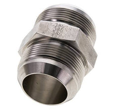 JIC Double Nipple UN 1-7/8''-12 Stainless Steel 100bar (1405.0psi)