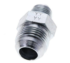 JIC Reduzier-Doppelnippel UNF 7/8''-14 x UN 1-1/16''-12 Stahl 210bar (2950.5psi)