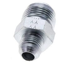 JIC Reduzier-Doppelnippel UNF 7/8''-14 x UN 1-1/16''-12 Stahl 210bar (2950.5psi)