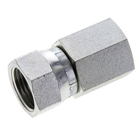 JIC-Verschraubung G1/2'' x UNF 7/8''-14 Innengewinde Stahl 210bar (2950,5psi)