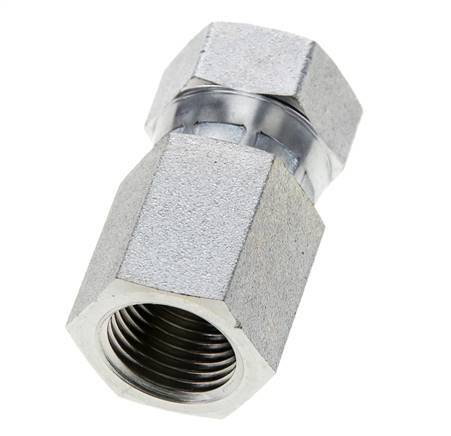 JIC-Verschraubung G1/2'' x UNF 7/8''-14 Innengewinde Stahl 210bar (2950,5psi)