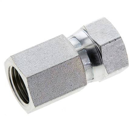 JIC-Verschraubung G1/2'' x UNF 7/8''-14 Innengewinde Stahl 210bar (2950,5psi)