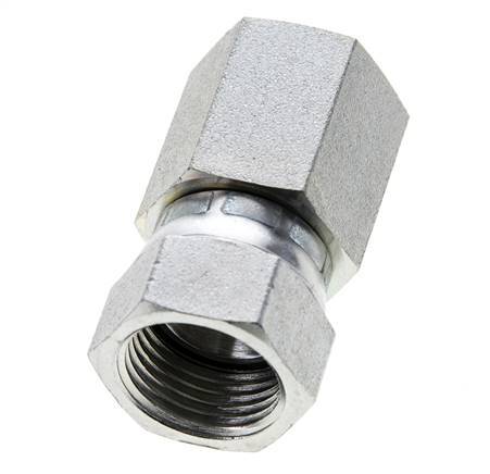 JIC-Verschraubung G1/2'' x UNF 7/8''-14 Innengewinde Stahl 210bar (2950,5psi)