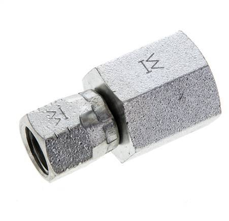 JIC-Verschraubung G1/4'' x UNF 7/16''-20 Innengewinde Stahl 310bar (4355.5psi)