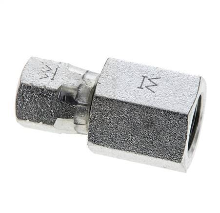 JIC-Verschraubung G1/4'' x UNF 7/16''-20 Innengewinde Stahl 310bar (4355.5psi)