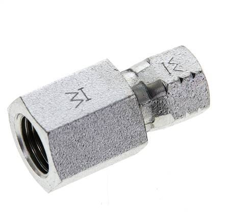 JIC-Verschraubung G1/4'' x UNF 7/16''-20 Innengewinde Stahl 310bar (4355.5psi)