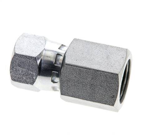 JIC-Verschraubung G3/8'' x UNF 9/16''-18 Innengewinde Stahl 275bar (3863.75psi)