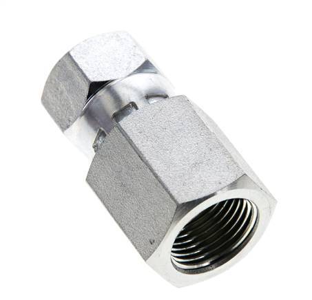 JIC-Verschraubung G3/8'' x UNF 9/16''-18 Innengewinde Stahl 275bar (3863.75psi)