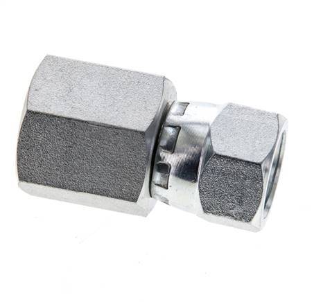 JIC-Verschraubung G3/8'' x UNF 9/16''-18 Innengewinde Stahl 275bar (3863.75psi)