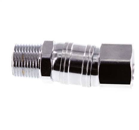 DK-LOK DMC6-6N-S – 3/8 Zoll Rohr X 3/8 Zoll NPT Außengewinde, Gerade, 316 Edelstahl