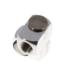 Drehdurchführung R3/8'' Innengewinde x Außengewinde Z-Form Messing vernickelt 15bar (210,75psi)