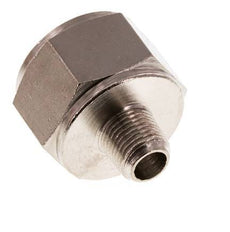Reducing Adapter R1/8'' Male x Rp1/2'' Female Nickel-plated Brass 16bar (224.8psi) [2 Pieces]