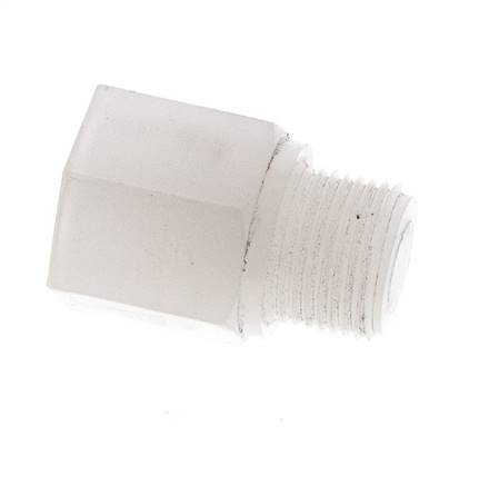 Threaded Extension G3/8'' Male x Female PVDF 10bar (140.5psi) FDA 22mm Hex