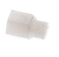 Threaded Extension G3/8'' Male x Female PVDF 10bar (140.5psi) FDA 22mm Hex