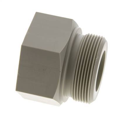Threaded Extension G2'' Male x Female Polypropylene (pp) 10bar (140.5psi) FDA 70mm Hex