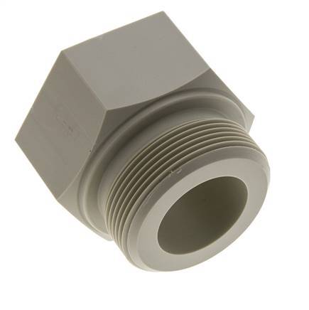 Threaded Extension G2'' Male x Female Polypropylene (pp) 10bar (140.5psi) FDA 70mm Hex