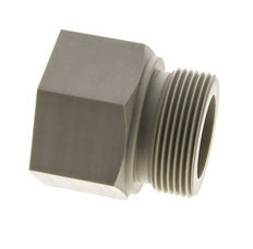 Verlängerung mit Gewinde G1 1/2'' Außengewinde x Innengewinde Polypropylen (pp) 10bar (140,5psi) FDA 55mm Sechskant