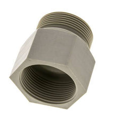 Verlängerung mit Gewinde G1 1/2'' Außengewinde x Innengewinde Polypropylen (pp) 10bar (140,5psi) FDA 55mm Sechskant