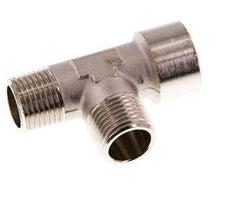 Tee Fitting Right Angle R1/2'' Male x G1/2'' Female Nickel-plated Brass 16bar (224.8psi)
