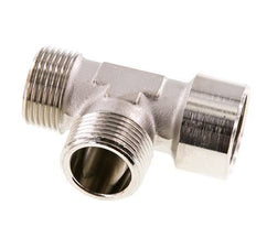 Tee Fitting Right Angle R1'' Male x G1'' Female Nickel-plated Brass 16bar (224.8psi)