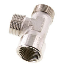 Tee Fitting Right Angle R1'' Male x G1'' Female Nickel-plated Brass 16bar (224.8psi)