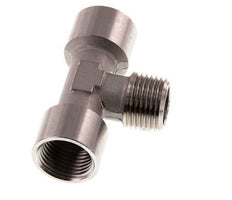 Tee Fitting G1/2'' Female x R1/2'' Male Stainless steel 150bar (2107.5psi)