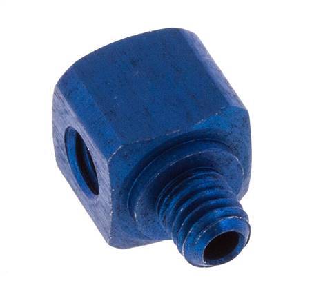 Tee Fitting M5 Male x Female Aluminium 16bar (224.8psi) [2 Pieces]