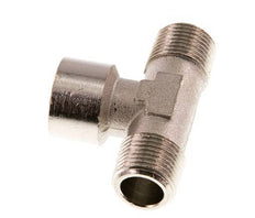 Tee Fitting R3/8'' Male x G3/8'' Female Nickel-plated Brass 16bar (224.8psi)
