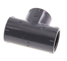 Tee Fitting Rp3/4'' Pvc-u EN 1452-3 16bar (224.8psi) [2 Pieces]