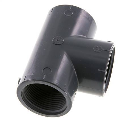 T-Verschraubung Rp1 1/4'' Pvc-u EN 1452-3 16bar (224.8psi)