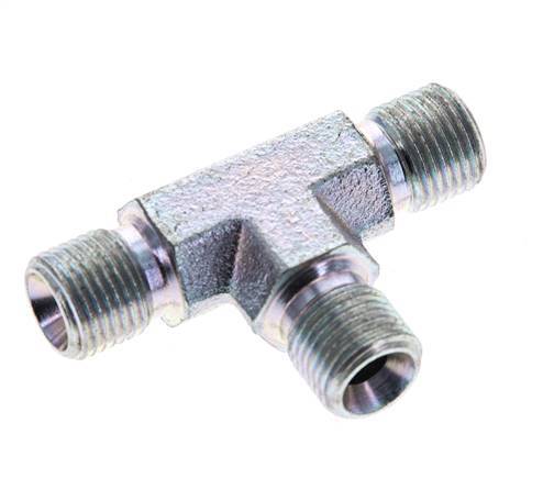 Tee Fitting G1/8'' Male Steel 475bar (6673.75psi)