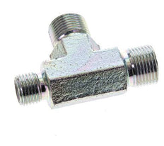 Tee Fitting G1/4'' x G3/8'' Male Steel 325bar (4566.25psi)