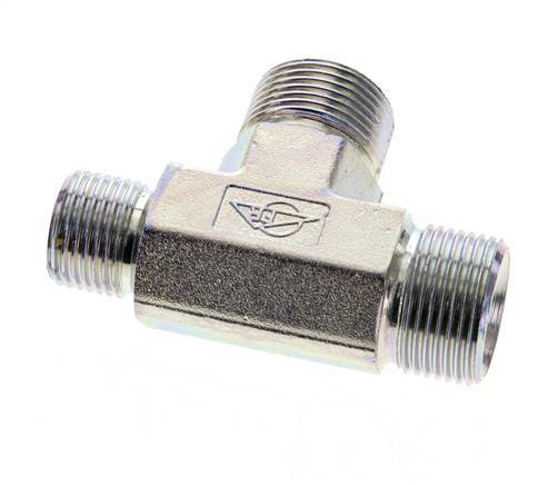 T-Stück G1/2'' x G3/4'' Außengewinde Stahl 325bar (4566.25psi)