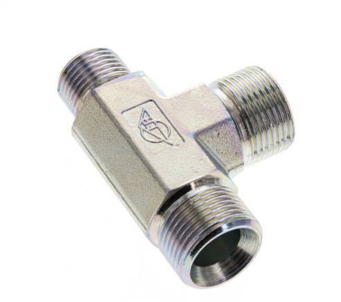 T-Stück G1/2'' x G3/4'' Außengewinde Stahl 325bar (4566.25psi)
