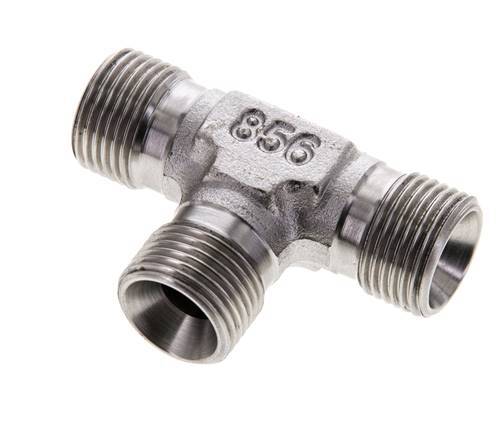 Tee Fitting G3/8'' Male Stainless Steel 325bar (4566.25psi)