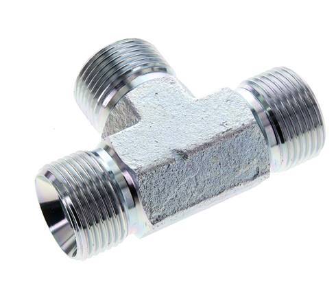 Tee Fitting G1'' Male Steel 225bar (3161.25psi)