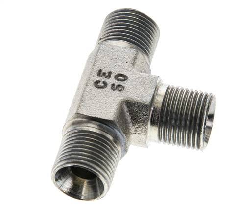 T-Stück G3/8'' Außengewinde Stahl 325bar (4566.25psi)