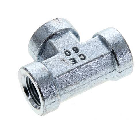 Tee Fitting 3/8'' NPT Female Steel High Pressure 210bar (2950.5psi)