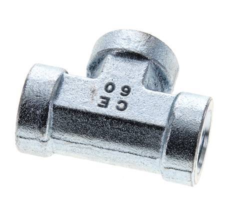 T-Stück 3/8'' NPT Innengewinde Stahl Hochdruck 210bar (2950.5psi)