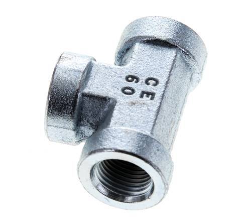 T-Stück 3/8'' NPT Innengewinde Stahl Hochdruck 210bar (2950.5psi)