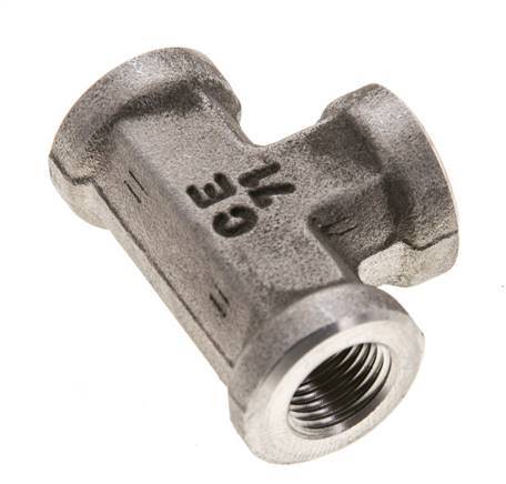 T-Stück 1/8'' NPT Innengewinde Edelstahl Hochdruck 345bar (4847.25psi)