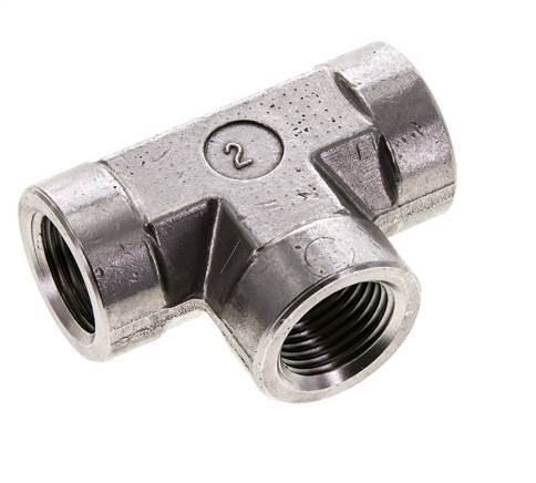 T-Stück 1/2'' NPT Innengewinde Edelstahl Hochdruck 210bar (2950.5psi)
