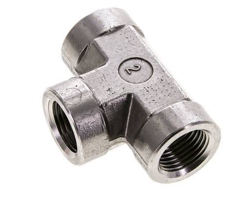 T-Stück 1/2'' NPT Innengewinde Edelstahl Hochdruck 210bar (2950.5psi)