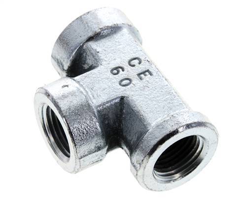 T-Stück 1/2'' NPT Innengewinde Stahl Hochdruck 210bar (2950.5psi)
