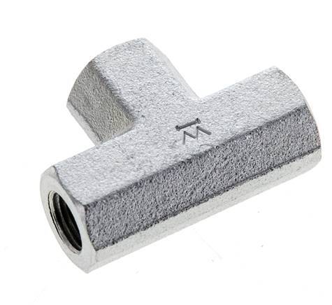 T-Stück 1/8'' NPT Innengewinde Stahl Hochdruck 345bar (4847.25psi)