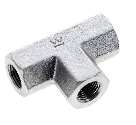T-Stück 1/8'' NPT Innengewinde Stahl Hochdruck 345bar (4847.25psi)