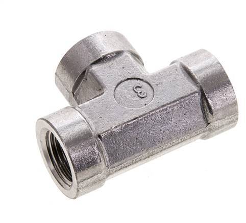 T-Stück 3/8'' NPT Innengewinde Edelstahl Hochdruck 210bar (2950.5psi)
