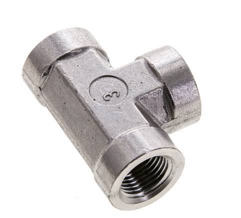 T-Stück 3/8'' NPT Innengewinde Edelstahl Hochdruck 210bar (2950.5psi)