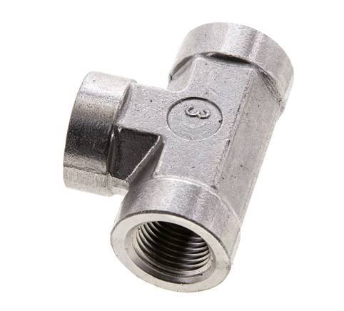 T-Stück 3/8'' NPT Innengewinde Edelstahl Hochdruck 210bar (2950.5psi)