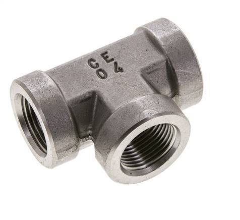 T-Stück 3/4'' NPT Innengewinde Edelstahl Hochdruck 170bar (2388.5psi)
